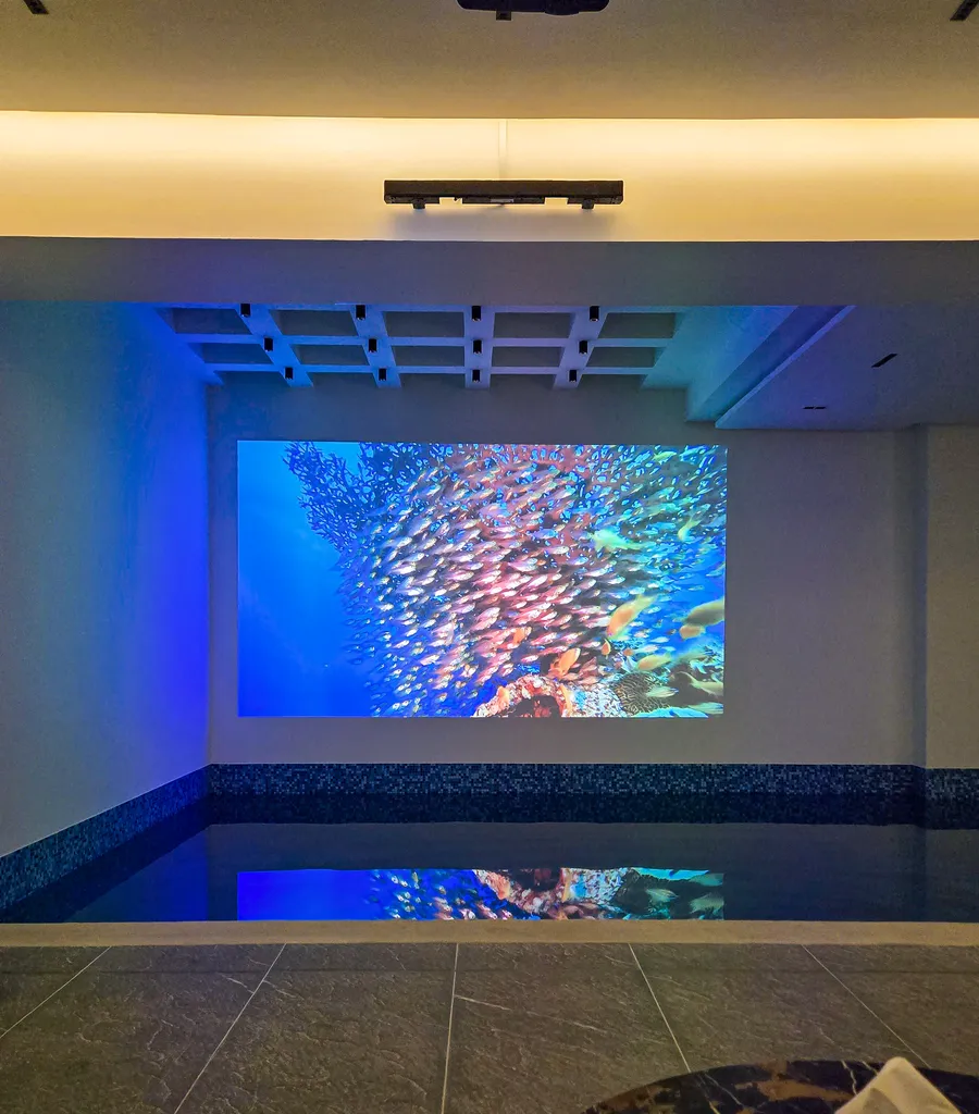 Immersive 4K Pool Lounge